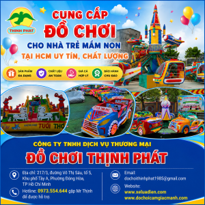 Cung Cấp Đồ Chơi Vận Động Ngoài Trời Cho Nhà Trẻ Mầm Non Tại HCM Uy Tín, Chất Lượng