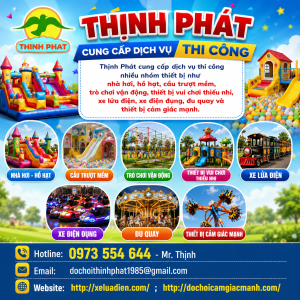 Thi Công Lắp Đặt Đồ Chơi Khu Vui Chơi Chuyên Nghiệp